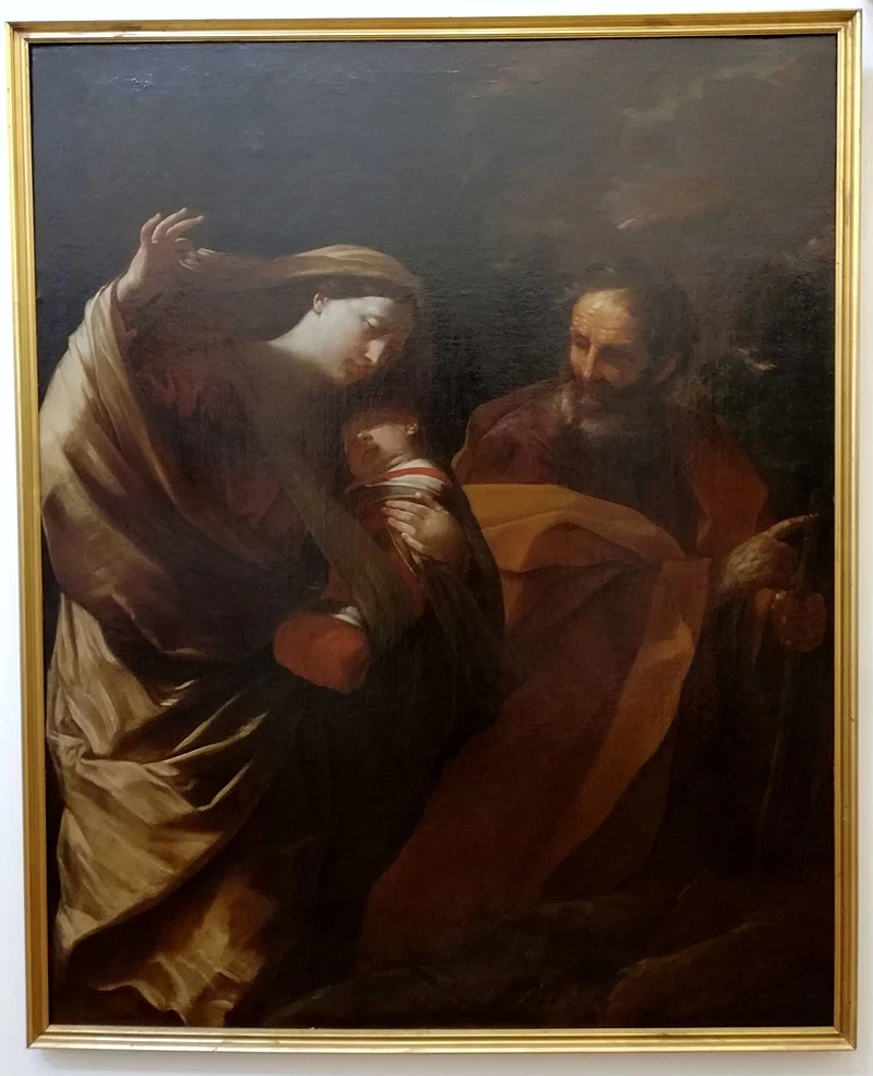  95-Fuga in Egitto- Pinacoteca dei Girolamini, Napoli